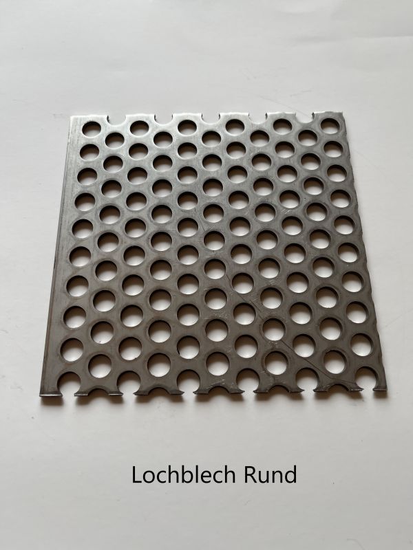 Edelstahl Lochblech 1,5mm Rv 8-12 nach Maß